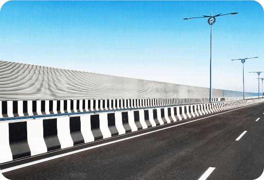 ATAL SETU (MTHL) LOUVERED VIEW BARRIERS